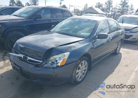 2007 Honda Accord 3.0 Se из США, поврежденный, VIN 1HGCM66437A010008